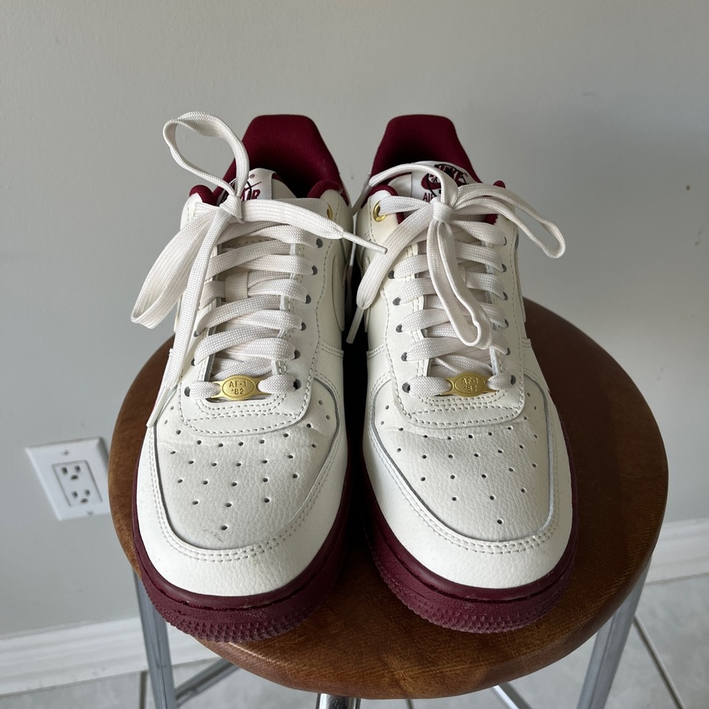 Nike Air Force 1 '07/40th ANV Metallic Gold DQ7582-100 Team Red
